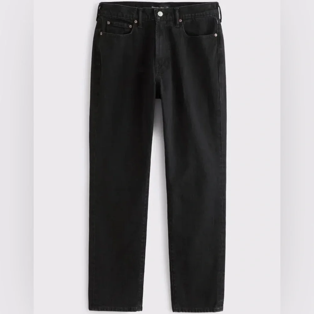 NEW Abercrombie & Fitch Men's Slim Jean Vintage Stretch Black Sz 38 X 32